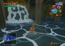 une photo d'Ã©cran de The Legend of Zelda - The Windwaker sur Nintendo Gamecube